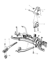 Dodge Engine Mount Diagram - 5105290AA
