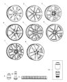 Jeep Spare Wheel Diagram - 1VH39GSAAC