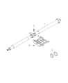 Jeep Renegade Drive Shaft Diagram - 68356458AA