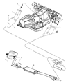 Dodge Magnum Catalytic Converter Diagram - 4578935AB