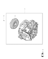 Jeep Compass Torque Converter Diagram - 68372330AA