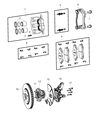 Chrysler Voyager Speed Sensor Diagram - 68312281AE