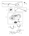 2017 Ram 1500 Fuel Filler Neck Diagram - 68225699AB