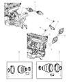 Chrysler Intermediate Shaft Diagram - 5180482AA