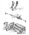 2006 Dodge Ram 1500 Power Steering Hose Diagram - 5290351AF