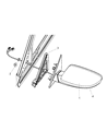 2011 Chrysler 300 Car Mirror Diagram - 1TK86JBFAD