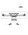 2013 Jeep Wrangler Air Duct Diagram - 68080786AA