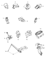 Ram TPMS Sensor Diagram - 68249200AA