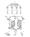 Dodge Intrepid Ignition Coil Diagram - 4609095AI