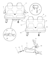 Dodge Ram Wagon Armrest Diagram - MW091K5