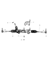 Jeep Compass Rack And Pinion Diagram - 5105213AE