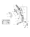 Chrysler Gas Cap Diagram - MR342184