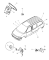 Chrysler Voyager Window Motor Diagram - 4874115
