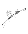 Jeep Tie Rod End Diagram - 68141058AA