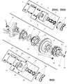 1999 Dodge Ram 2500 Brake Dust Shield Diagram - 52008428