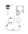 Dodge Nitro Transmitter Diagram - 68001705AA
