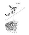 2000 Jeep Grand Cherokee Battery Cable Diagram - 56038421AC