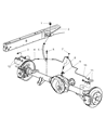 Dodge Ram 3500 Brake Line Diagram - 52121118AC