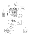 Jeep Compass Valve Body Diagram - RL070618AA