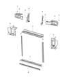 2016 Dodge Challenger Air Duct Diagram - 68205063AD