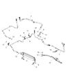 Ram ProMaster 3500 Power Steering Hose Diagram - 68169572AC