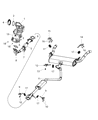 Dodge Dart Tail Pipe Diagram - 68158718AB