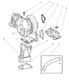 Jeep Turbocharger Diagram - 68004663AA