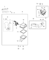 Dodge Journey Air Filter Box Diagram - 68224901AC