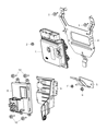 Dodge Dart Engine Control Module Diagram - 5150663AD