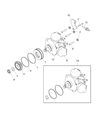 Ram Brake Caliper Bracket Diagram - 68444260AA