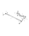 Ram Track Bar Diagram - 68065659AC