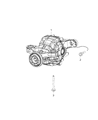 Chrysler Differential Diagram - 68159834AG