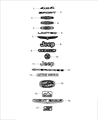 Jeep Renegade Emblem Diagram - 68418947AB