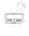 Dodge Magnum Dome Light Diagram - 1AR29BD1AA