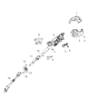 Dodge Viper Steering Column Diagram - 68159858AB