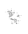 Ram Water Pump Diagram - 68095459AA