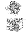 Chrysler Sebring Air Intake Coupling Diagram - 4892147AB