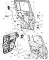 Jeep Window Run Diagram - 5074661AC