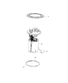 Ram Fuel Level Sensor Diagram - 68268749AA