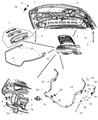 Ram License Plate Diagram - 5109628AA