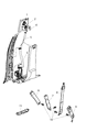 2012 Ram 1500 Seat Belt Diagram - 5KP961DVAF