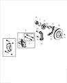 Ram Brake Pad Diagram - 2AMV0105AA