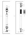 2017 Ram 1500 Drive Shaft Diagram - 52123986AA