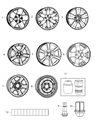 Ram Spare Wheel Diagram - 1DZ12PAKAB