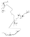 Dodge Journey Brake Line Diagram - 68171899AA