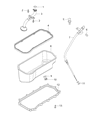 Ram Oil Pan Diagram - 68095461AA