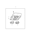 Jeep Renegade Dome Light Diagram - 5XW91MS7AA