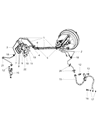 Dodge Journey ABS Control Module Diagram - 68089576AA