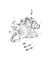Jeep Commander Water Pump Diagram - 4792838AA