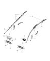 2017 Chrysler 200 Air Bag Diagram - 68102476AB